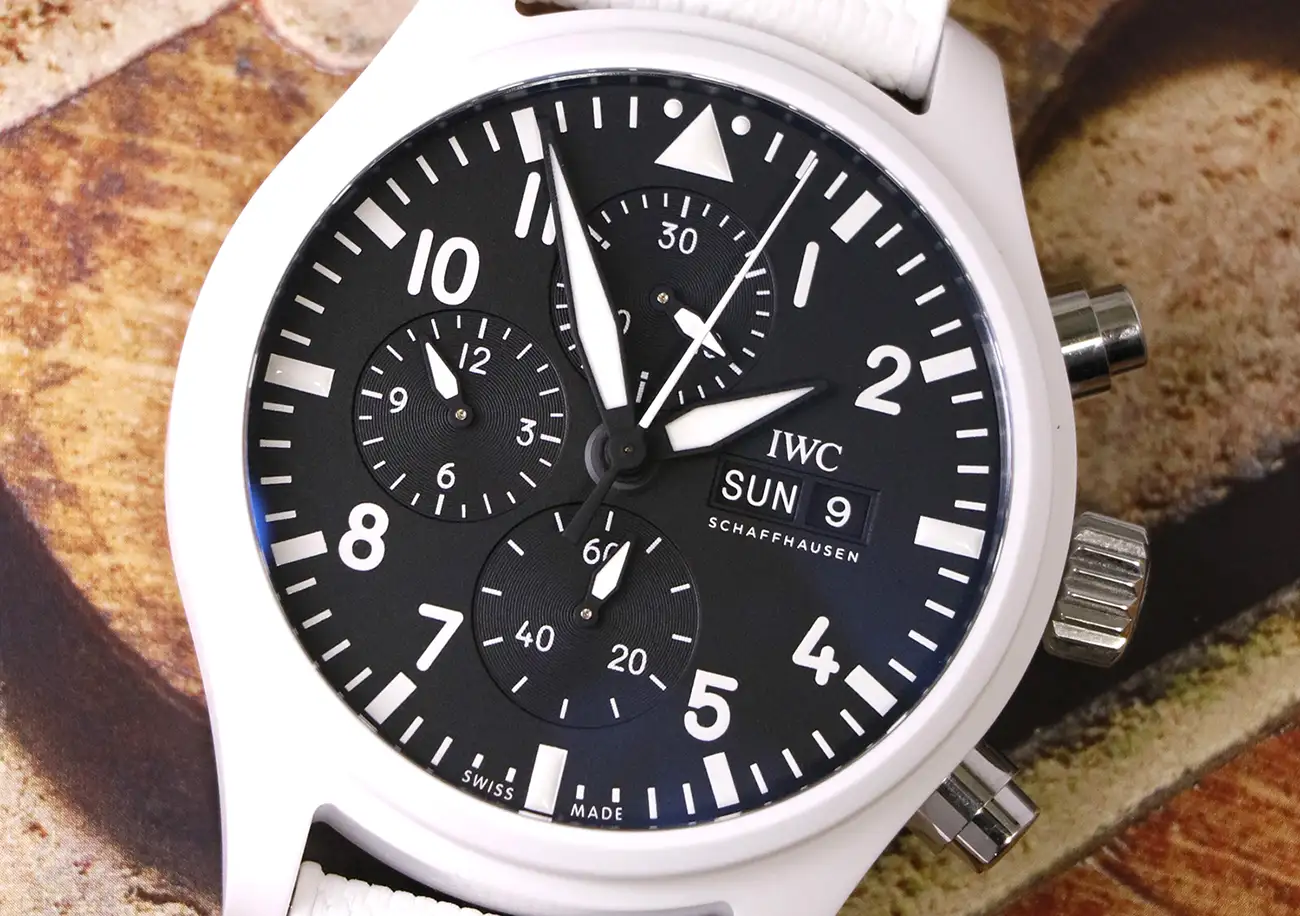 IWC pilot using new material
